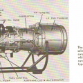 G E  type TF39 turbojet engine ca 1967
